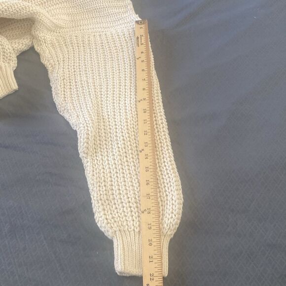 HUNTING HORN Ramie/Cotton Knitted Pullover Sweater Size L - Picture 9 of 9